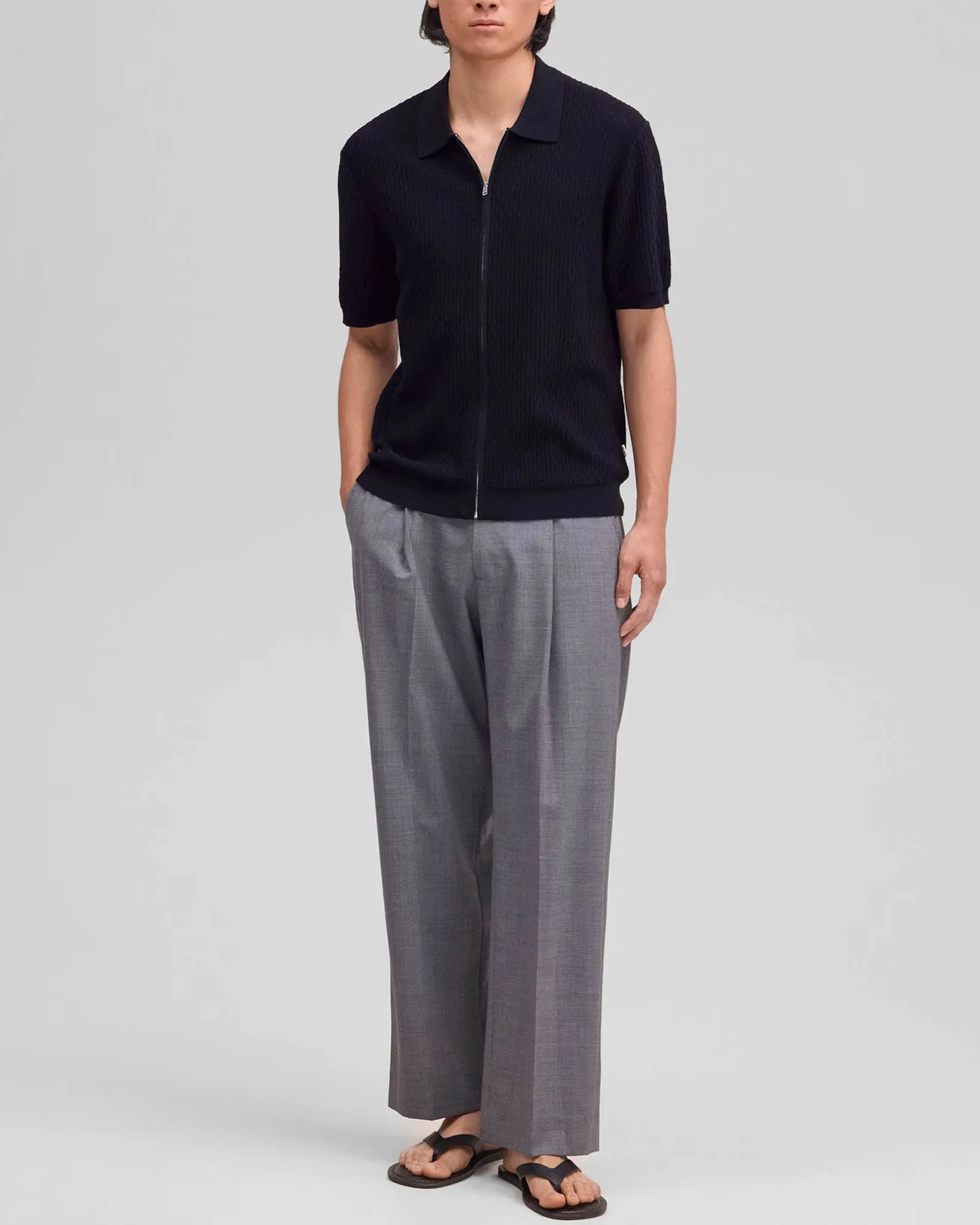 Gustav Zip Short Sleeve sold by TNT Fashion product image thumbnail 2
