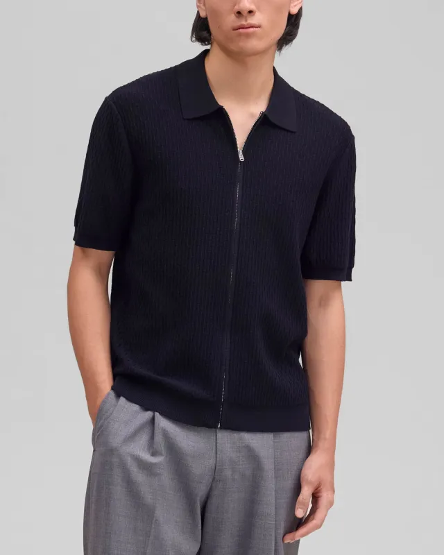 Gustav Zip Short Sleeve made by No Nationality 07