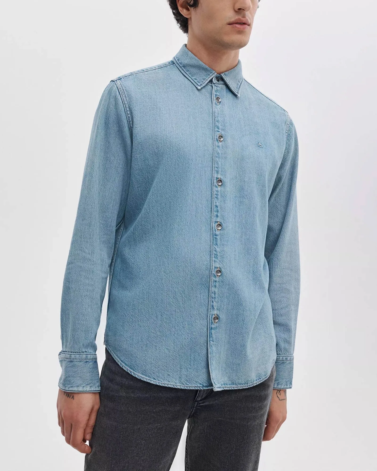 Tomlin Denim Shirt sold by TNT Fashion
