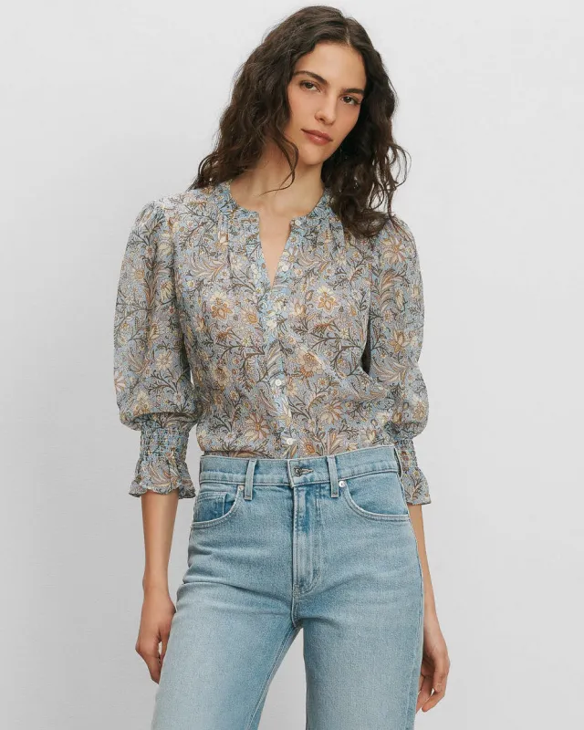 Ashlynn Floral Blouse sold by TNT Fashion