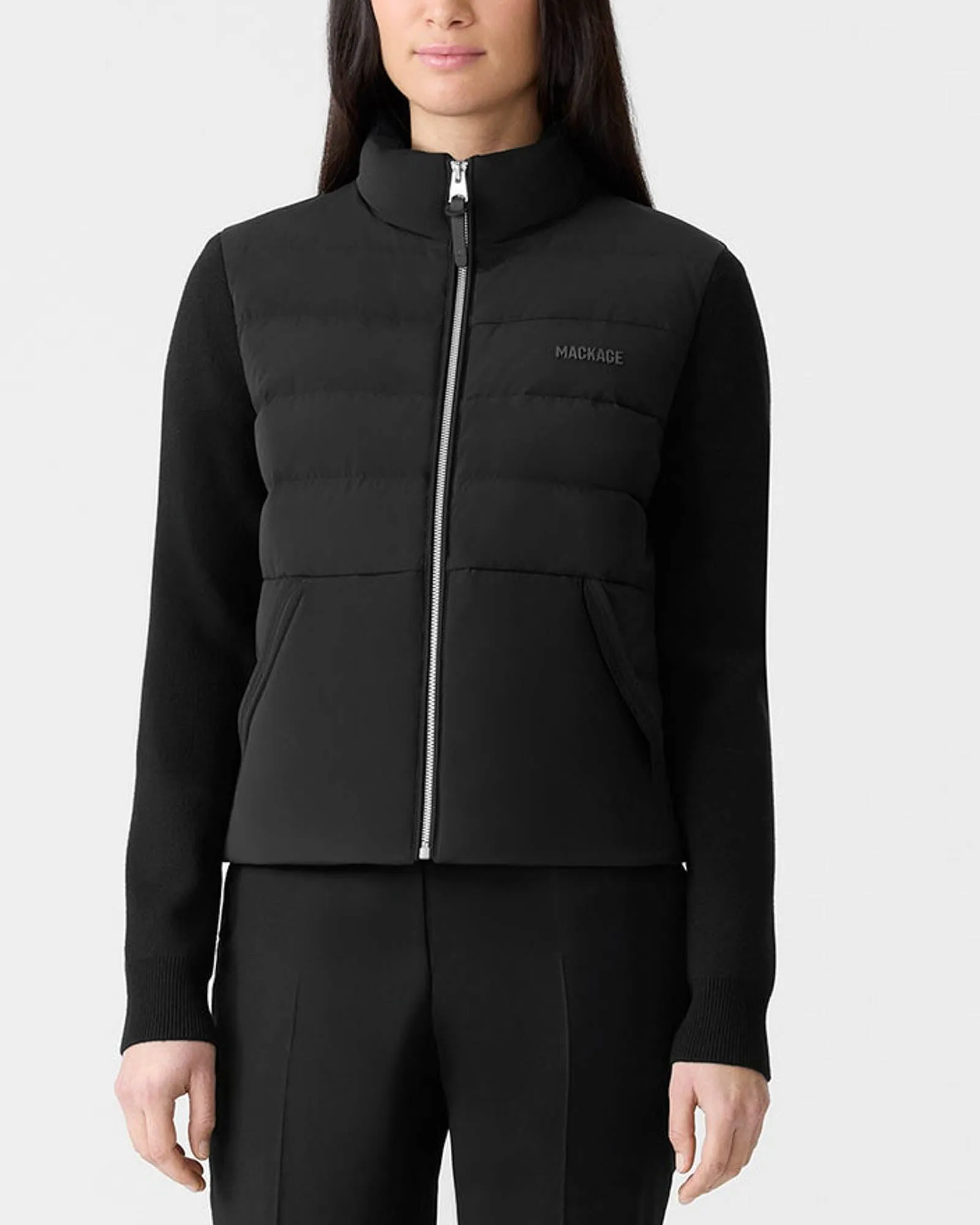 Gretel Hybrid Down Jacket sold by TNT Fashion