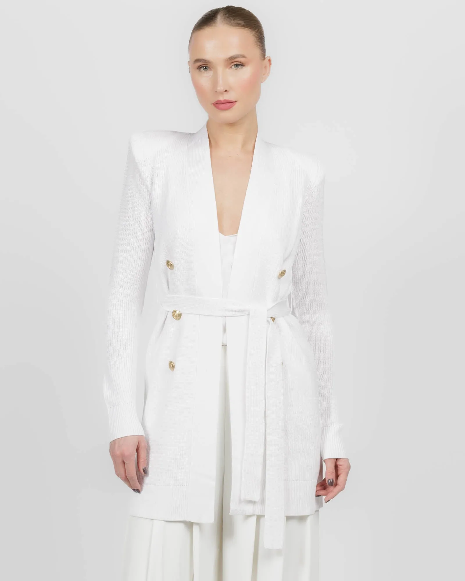 Noe Double Breasted Cardigan sold by TNT Fashion