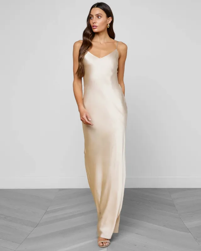 Serita Silk Gown sold by TNT Fashion