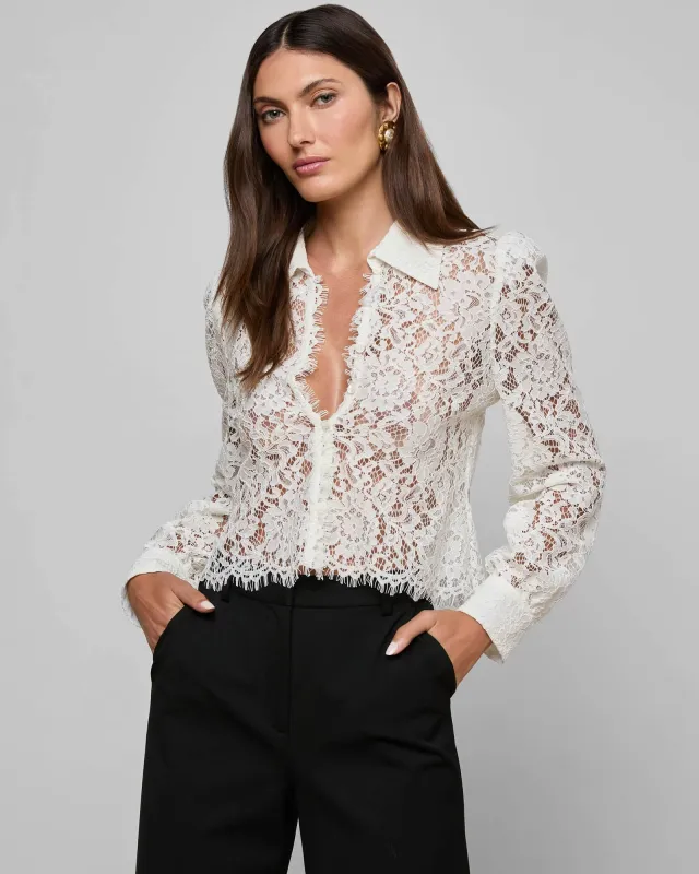 Anita Lace Blouse made by L'AGENCE