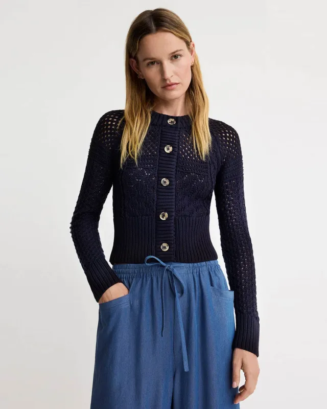 Crochet Cardigan made by Smythe