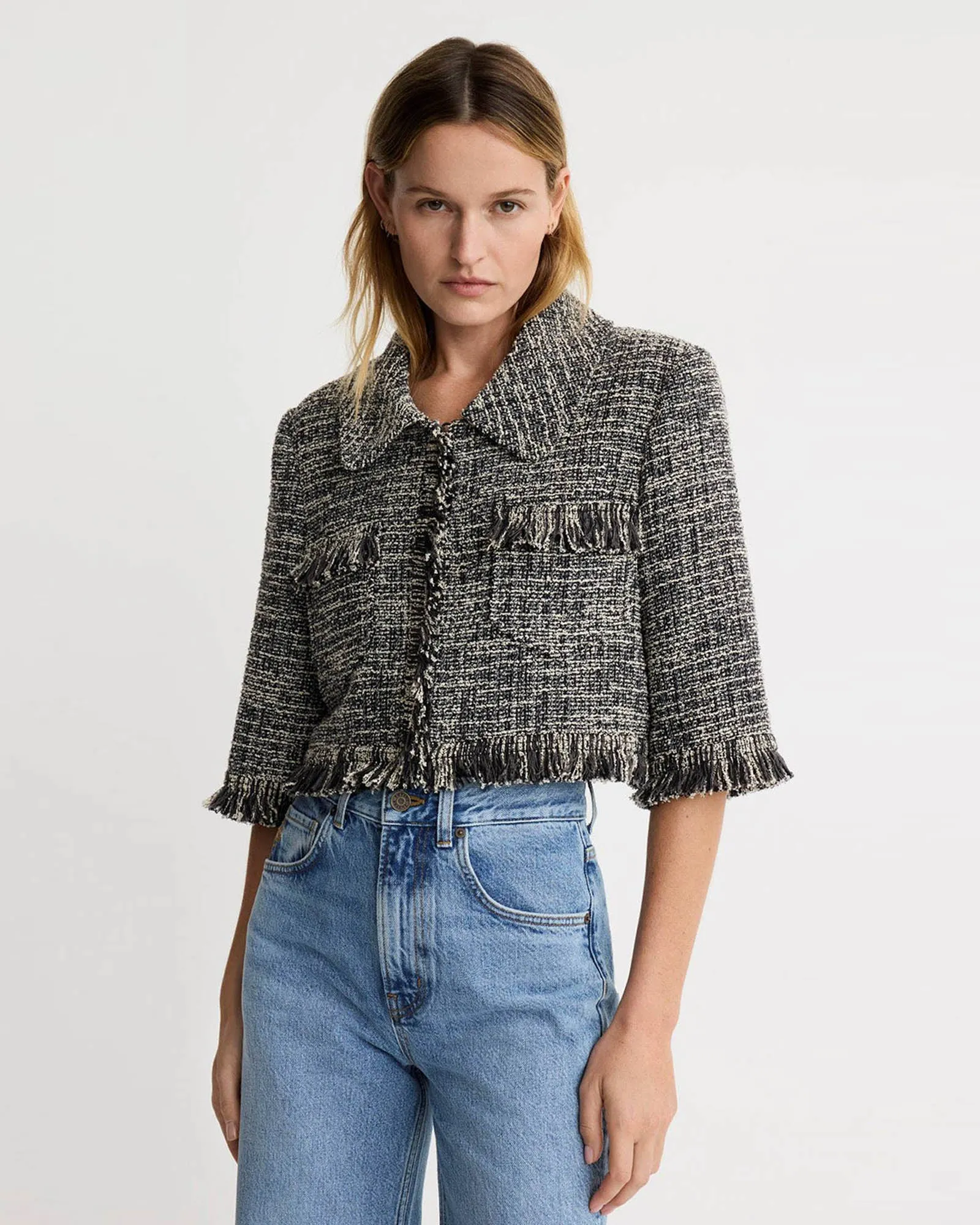 Crop Mini Jacket sold by TNT Fashion product image thumbnail 2