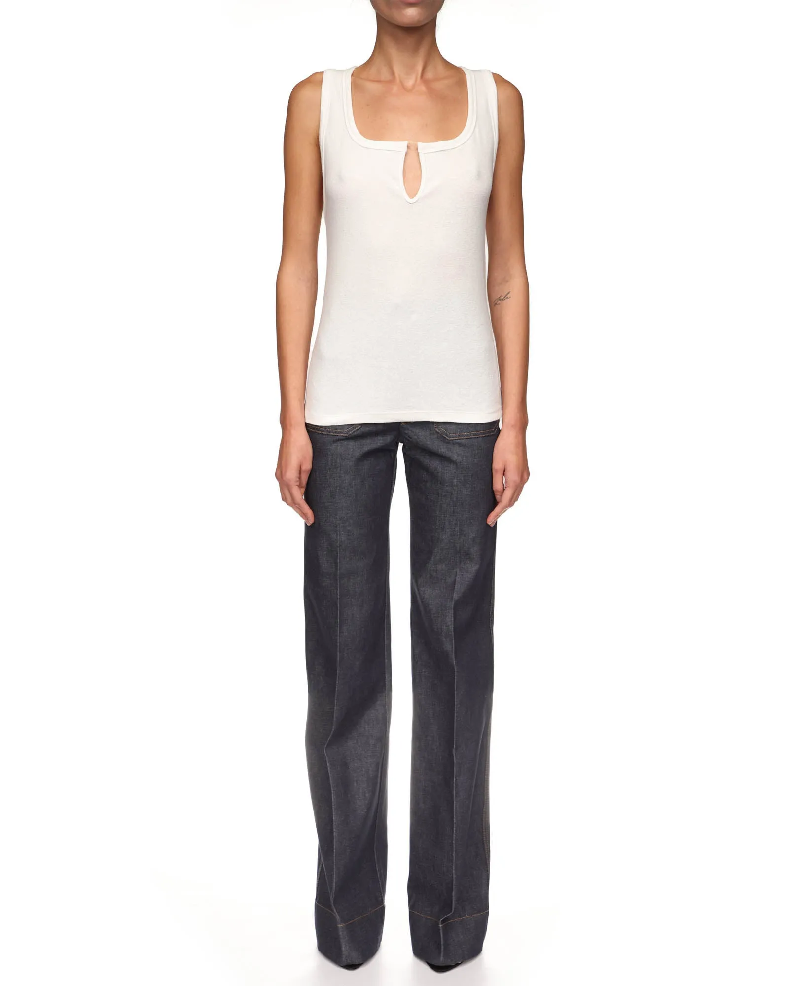 Split Tank Top sold by TNT Fashion product image thumbnail 2