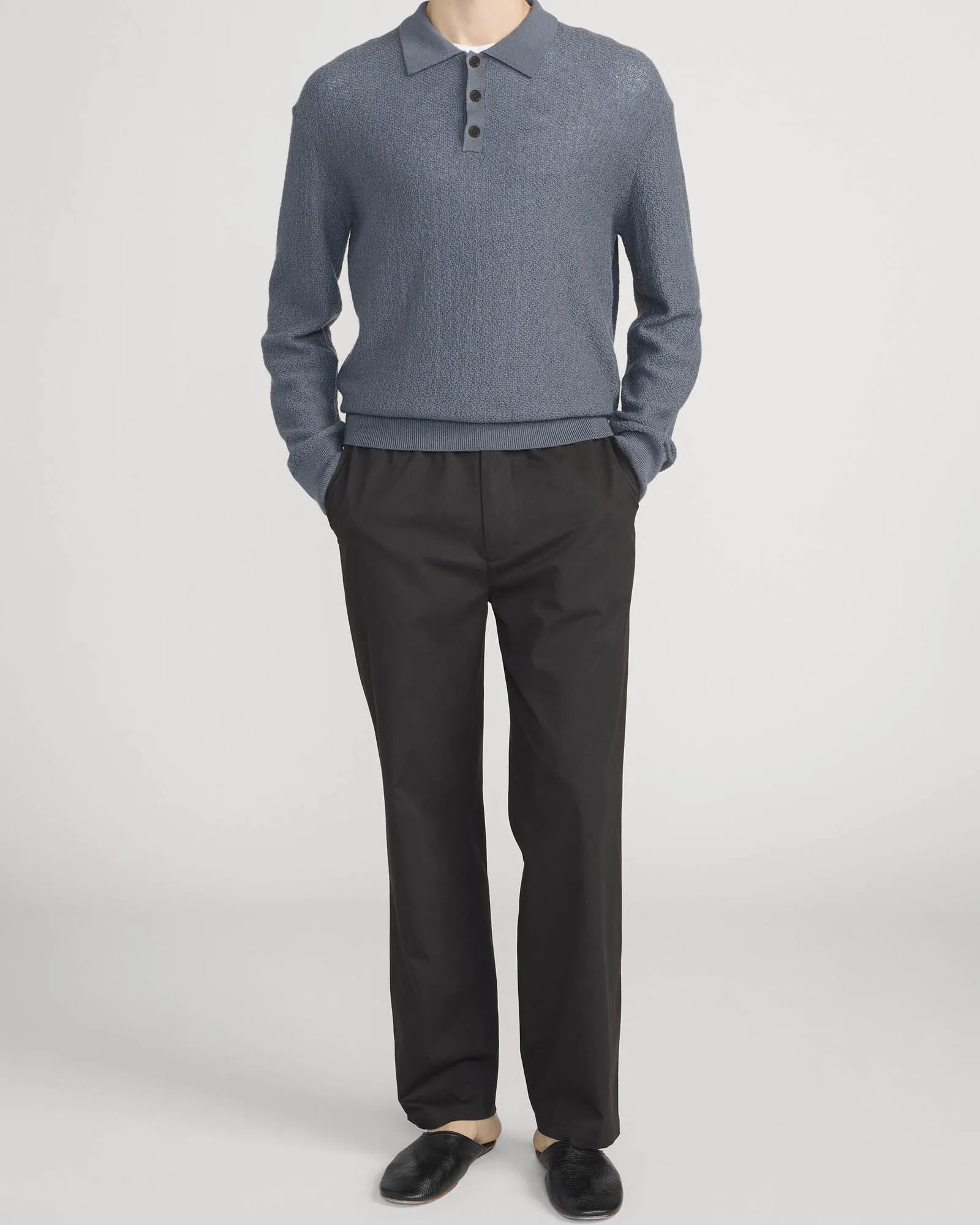 Long Sleeve Polo Sweater sold by TNT Fashion product image thumbnail 2
