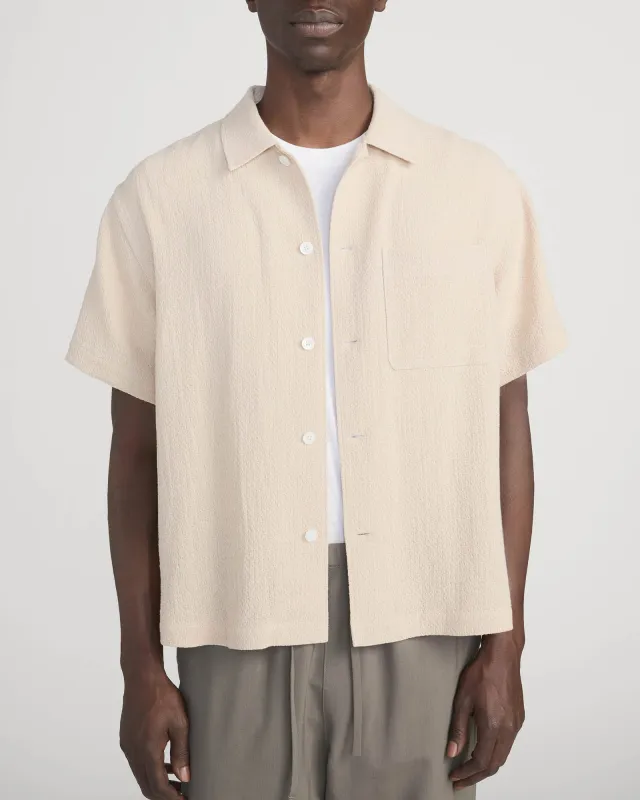 Open Weave Shirt made by Frame Denim