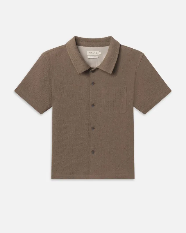 Open Weave Shirt made by Frame Denim