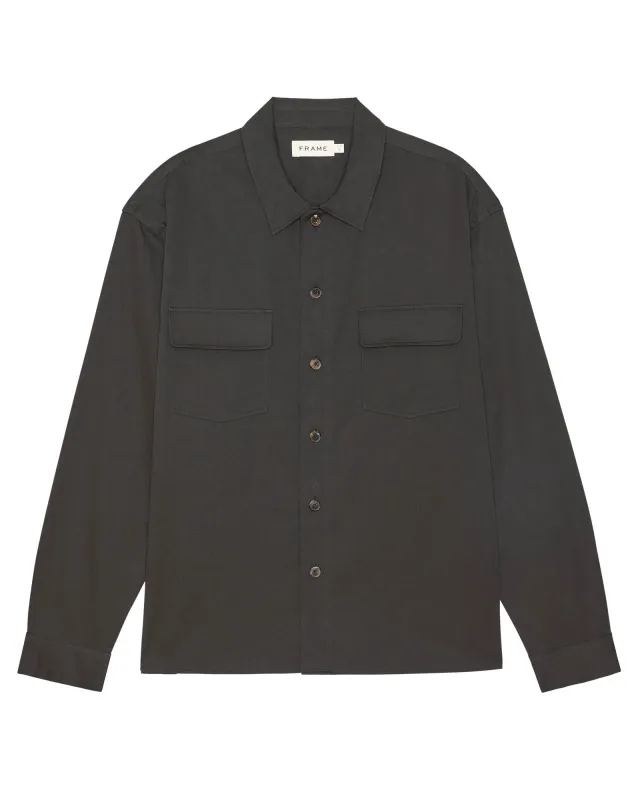Double Pocket Overshirt made by Frame Denim