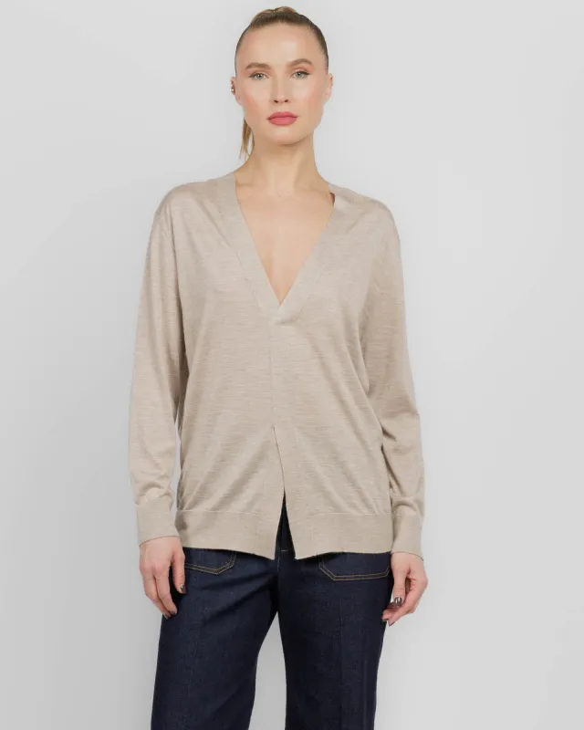 V Neck Sweater made by SA SU PHI