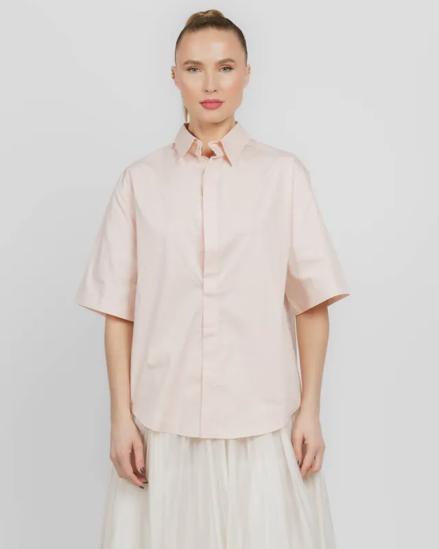 Marcella Short Sleeve Shirt made by SA SU PHI