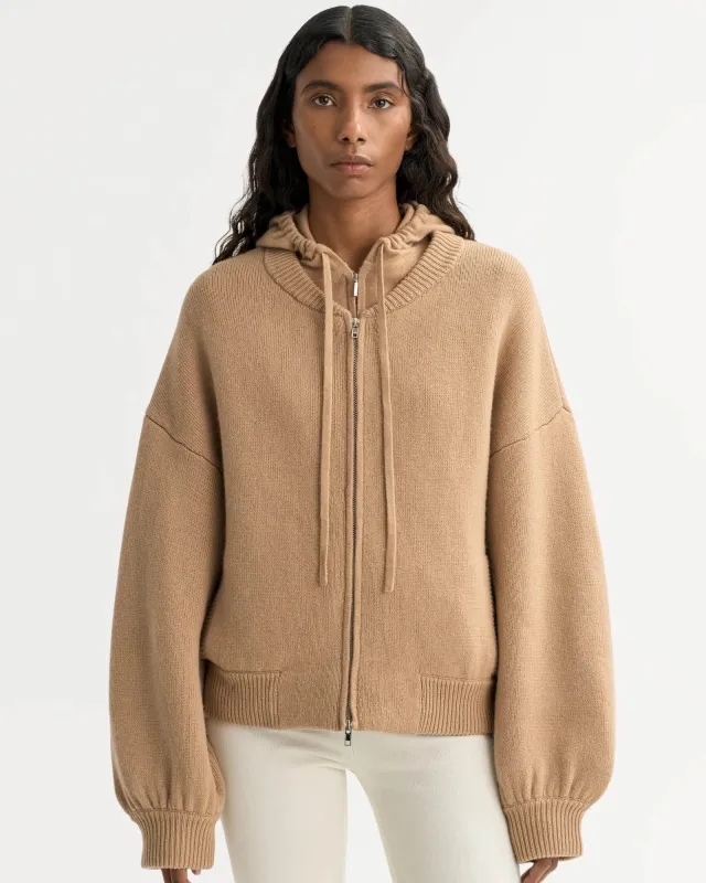 Bomber Cardigan made by Soft Goat