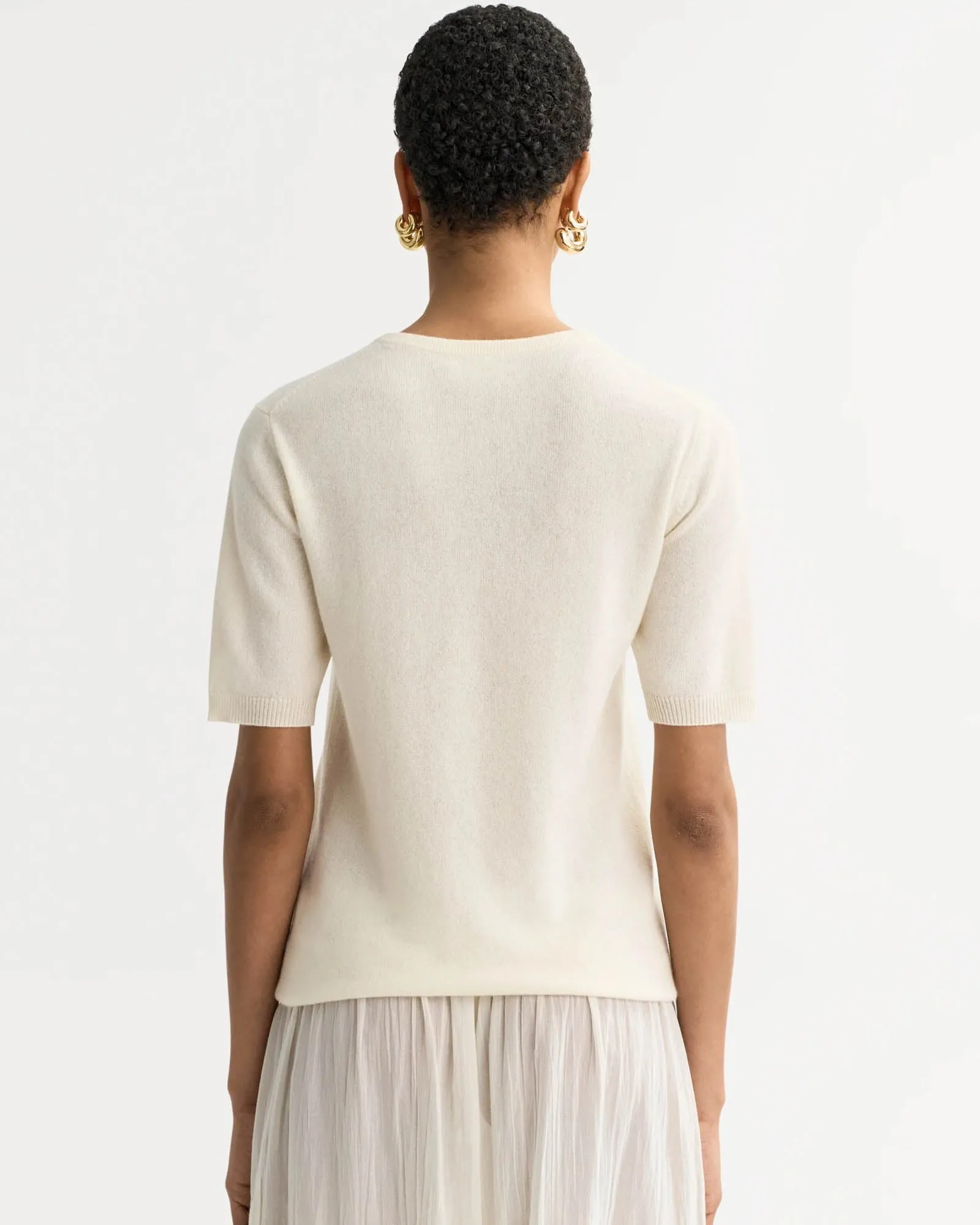 Short Sleeve Crewneck Top sold by TNT Fashion product image thumbnail 3