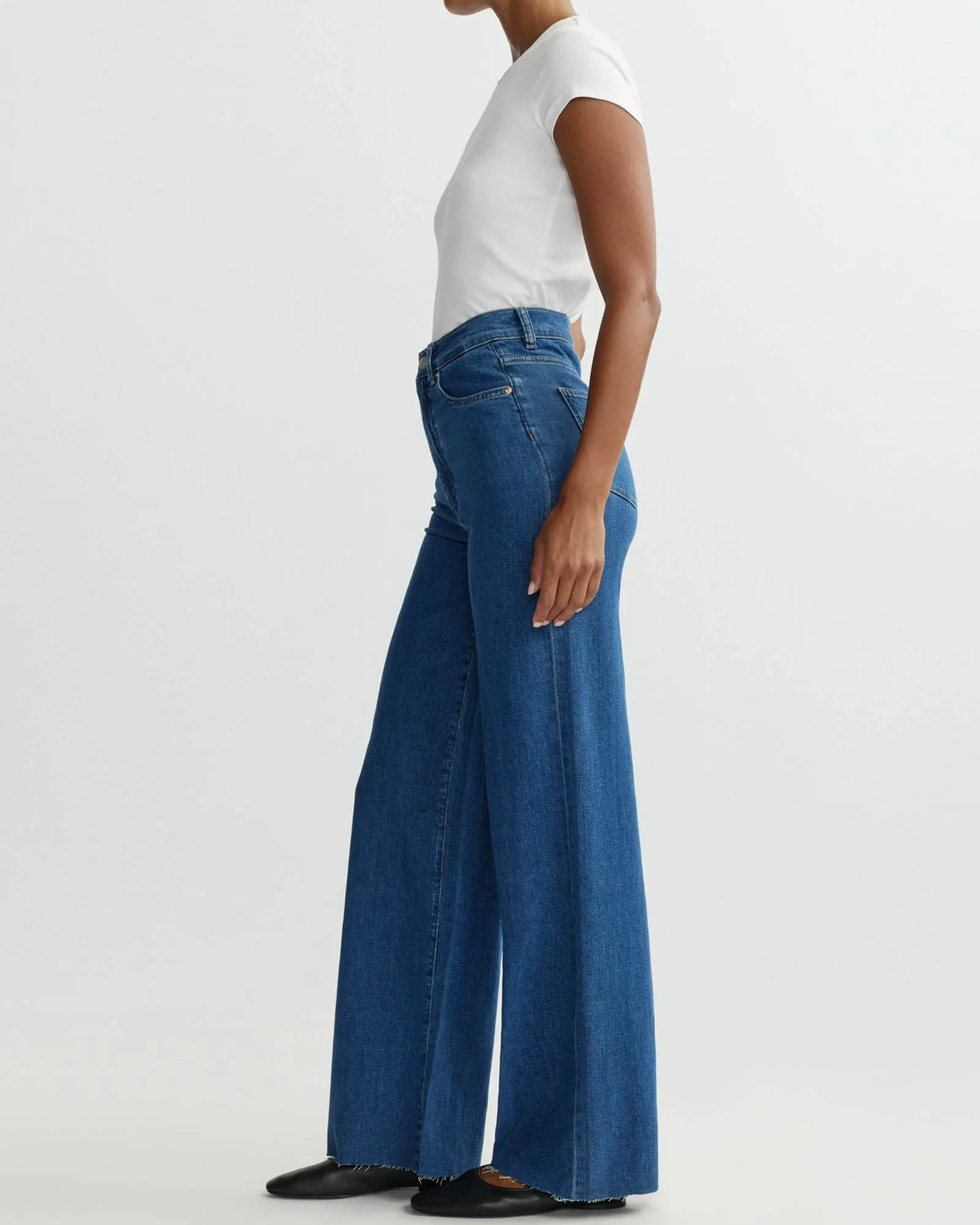 Hepburn Wide Leg Jeans sold by TNT Fashion product image thumbnail 4