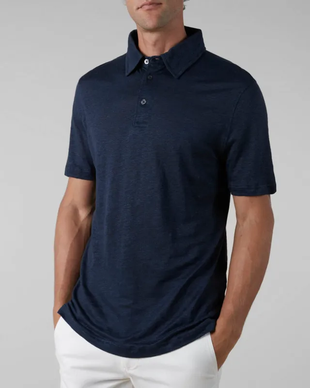 Linen Polo Shirt made by Aurelien