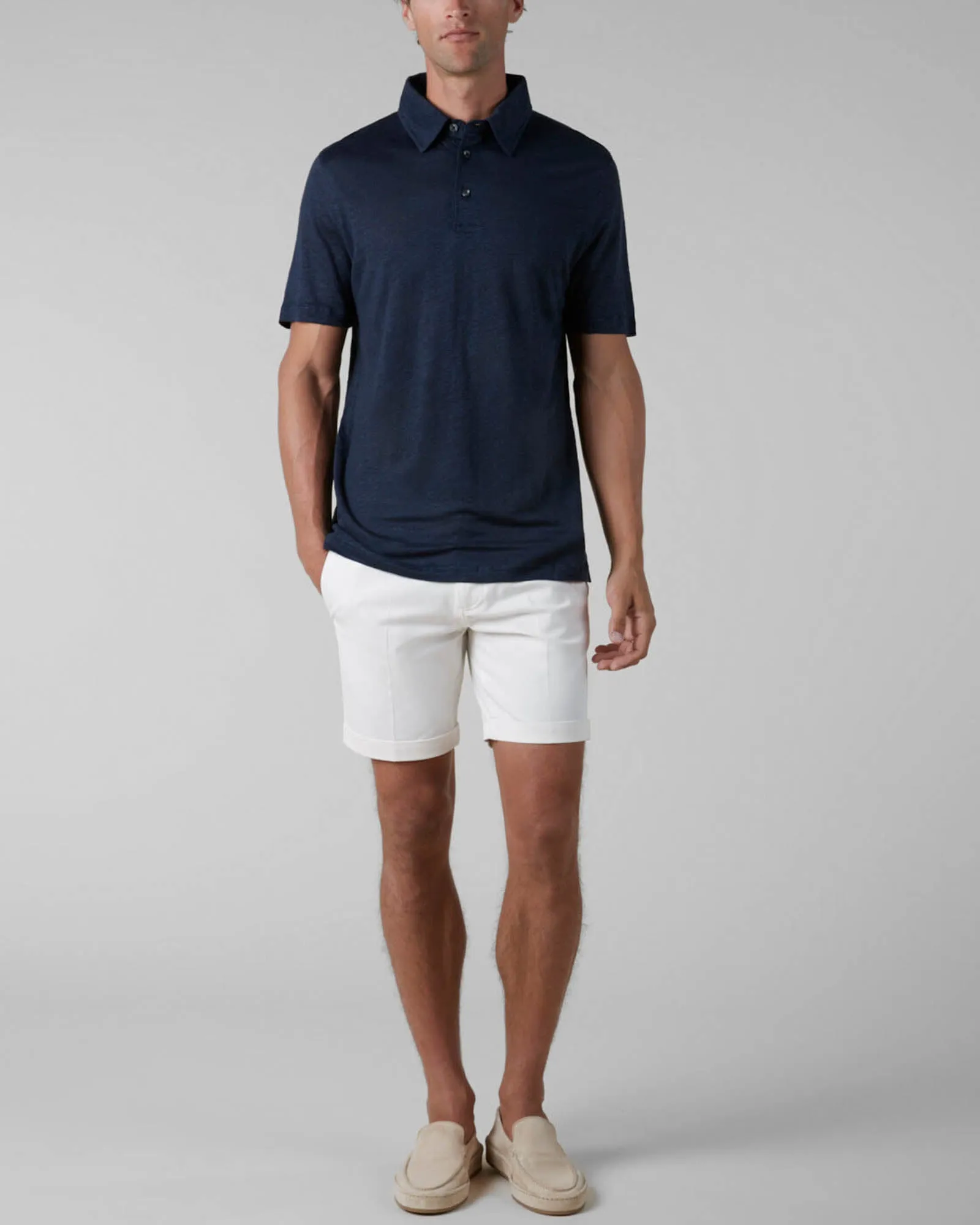 Linen Polo Shirt sold by TNT Fashion product image thumbnail 2