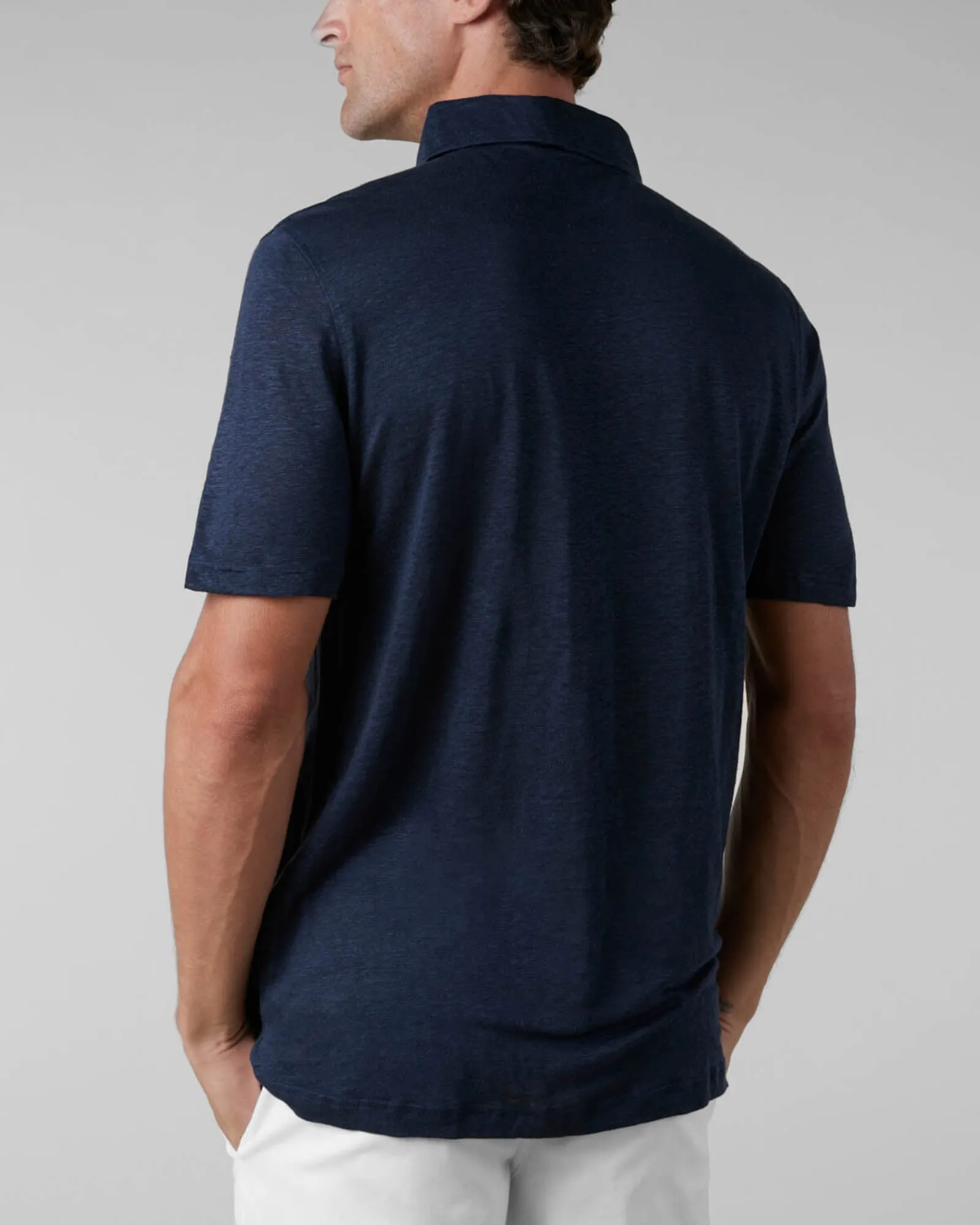 Linen Polo Shirt sold by TNT Fashion product image thumbnail 3
