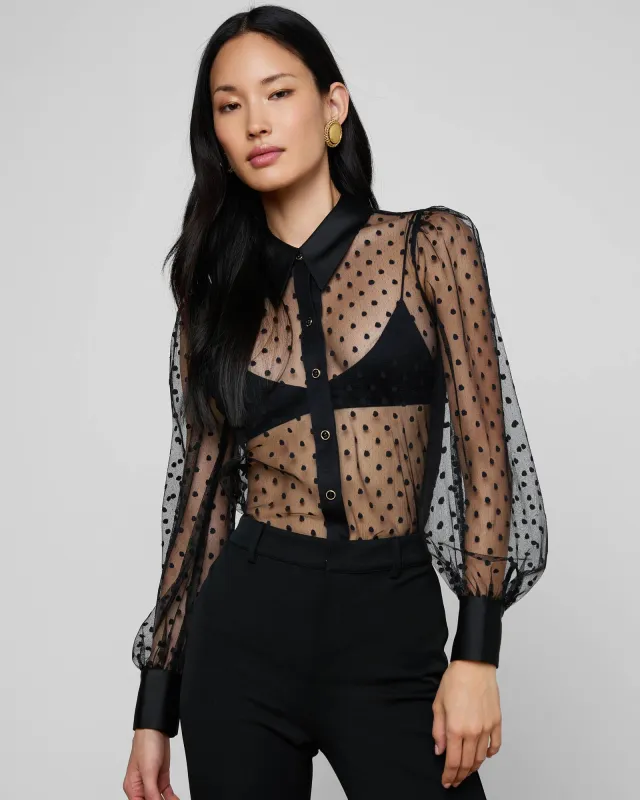 Sophia Long Sleeve Blouse made by L'AGENCE