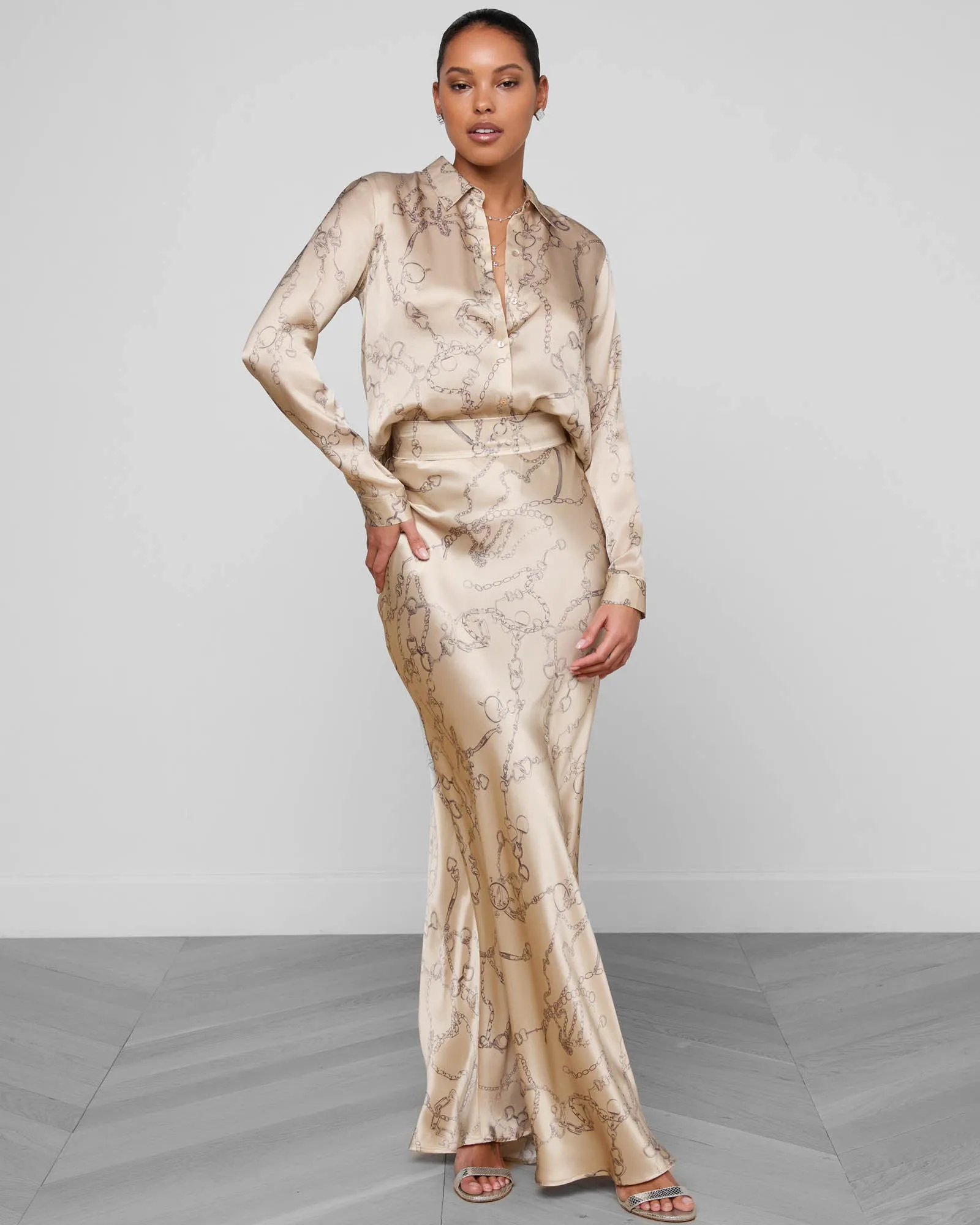 Tyler Long Sleeve Blouse sold by TNT Fashion product image thumbnail 2