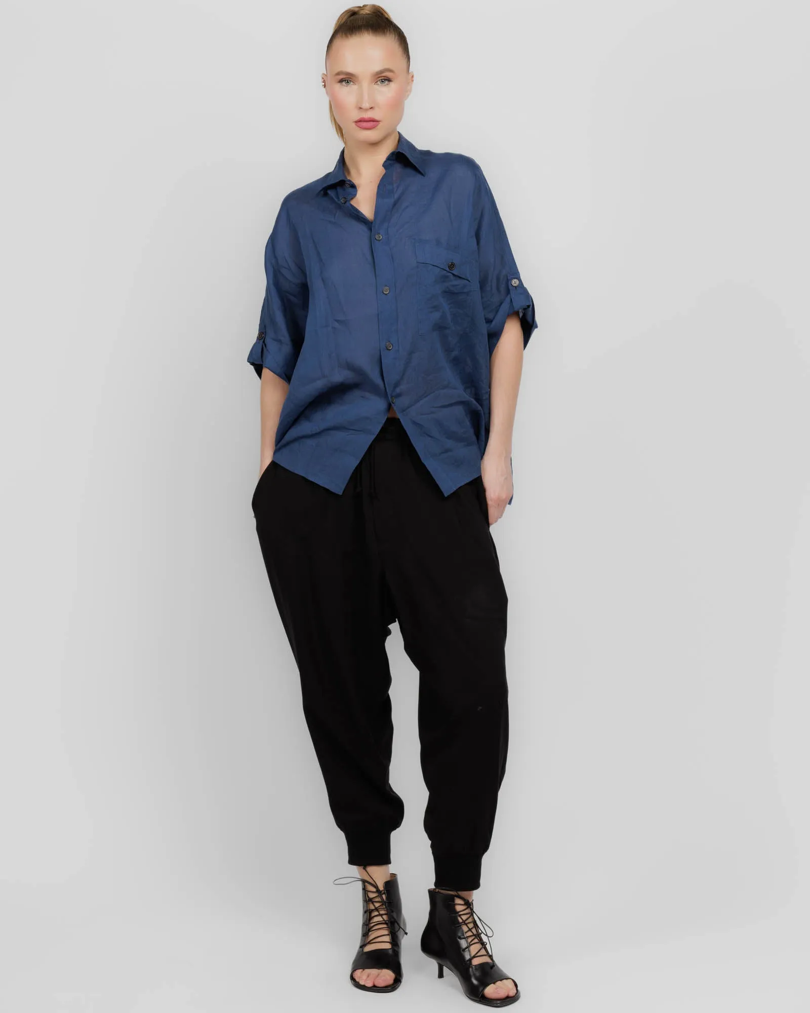 Cotton Voile Viyella Dolman Sleeve Shirt sold by TNT Fashion product image thumbnail 2