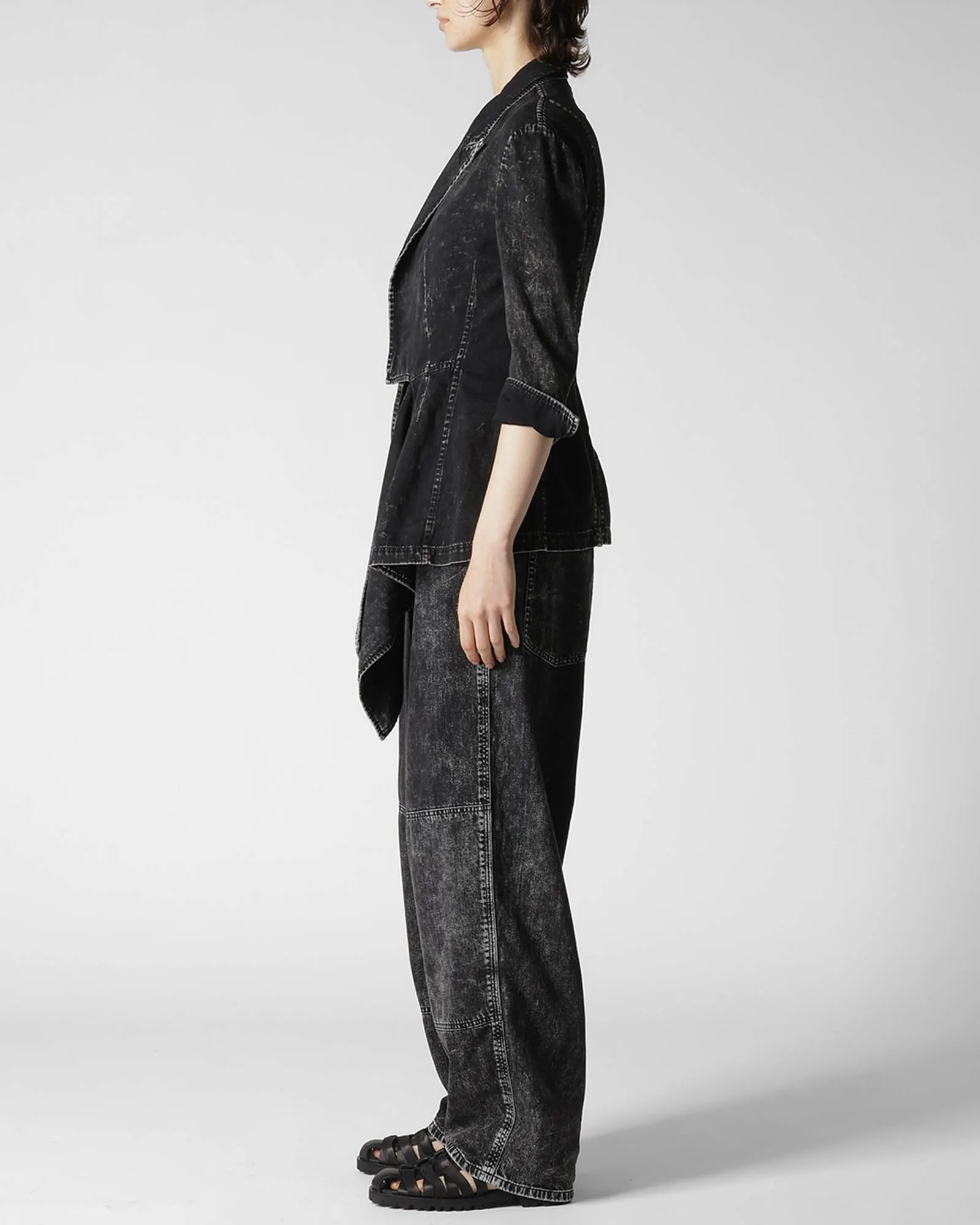 Uleft Side Cloth Jacket sold by TNT Fashion product image thumbnail 4