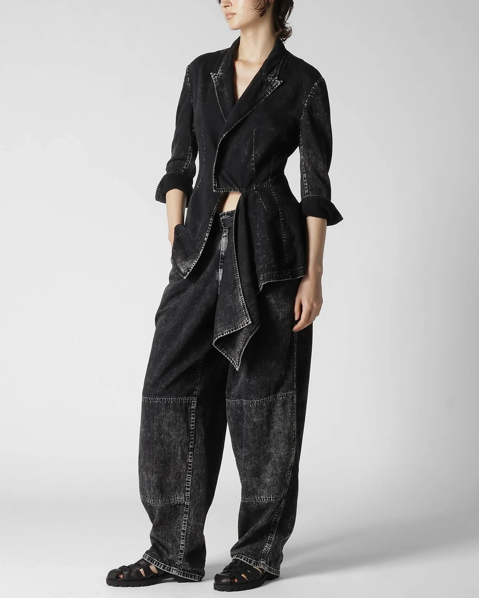 Uleft Side Cloth Jacket sold by TNT Fashion product image thumbnail 2