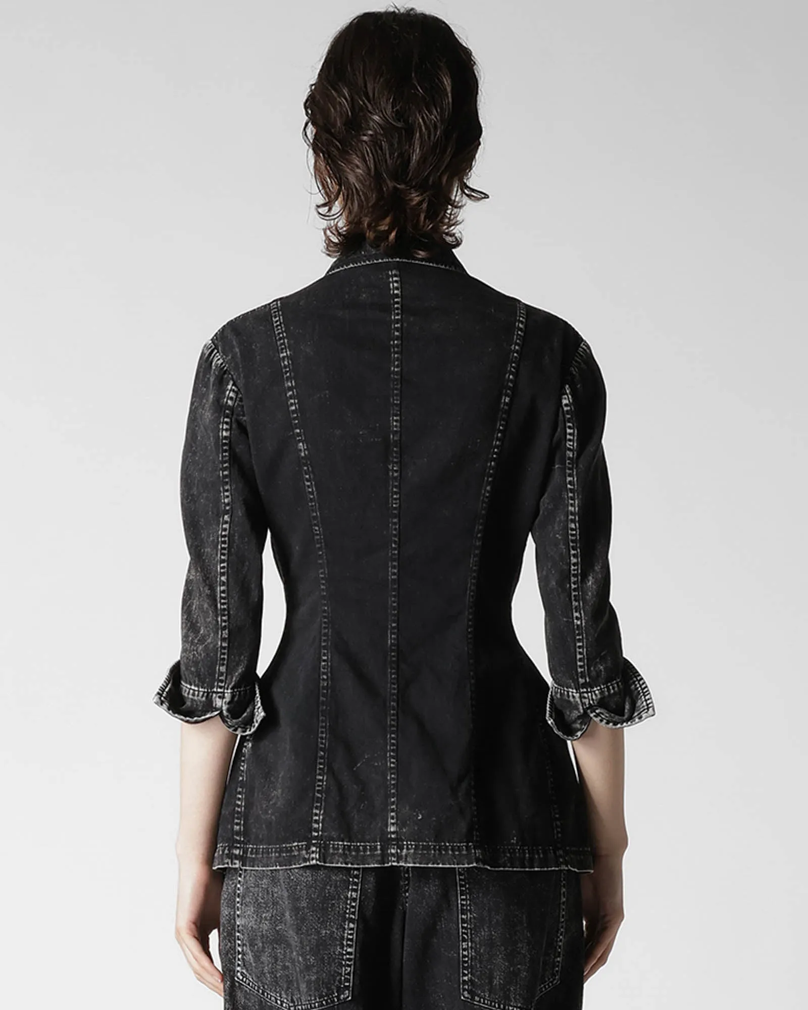 Uleft Side Cloth Jacket sold by TNT Fashion product image thumbnail 3