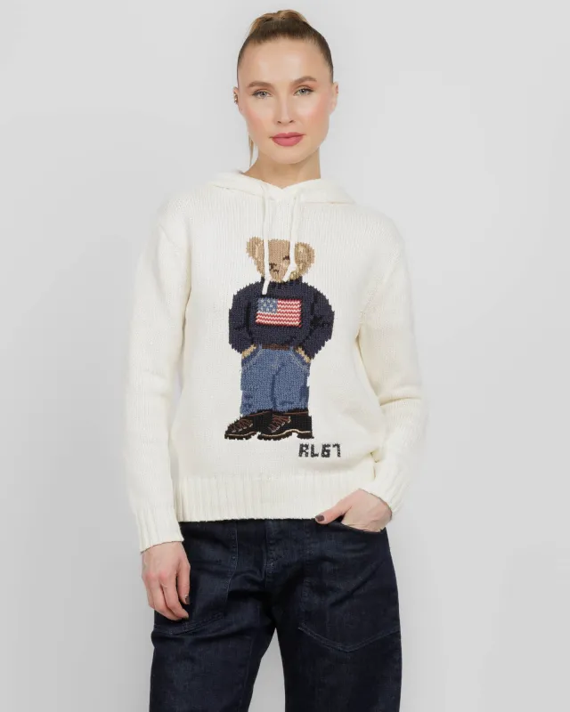 Bear Hoodie made by Polo by Ralph Lauren