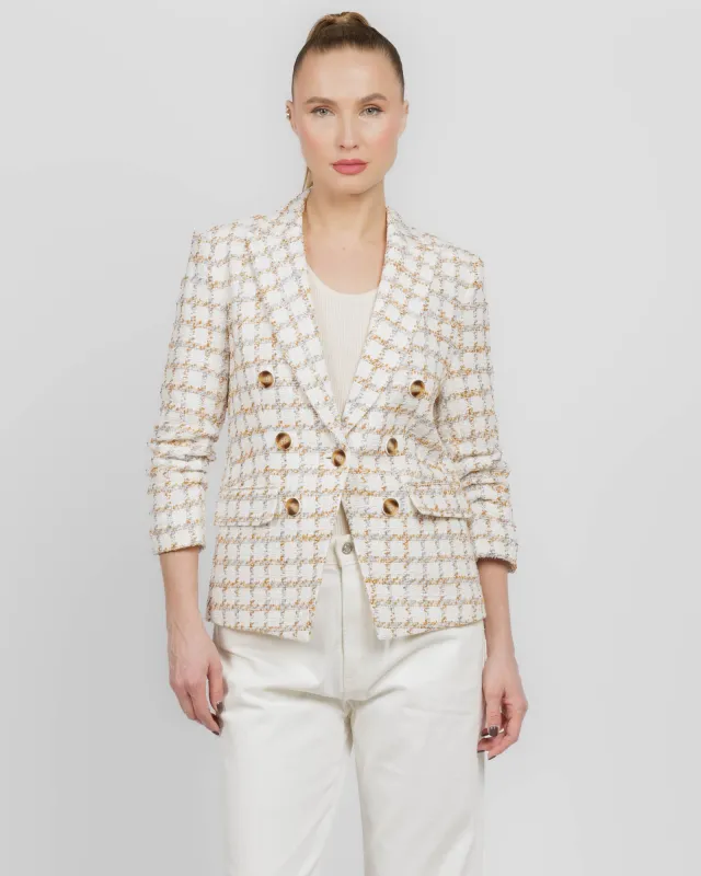 Ryland Dickey Double-Breasted Blazer sold by TNT Fashion