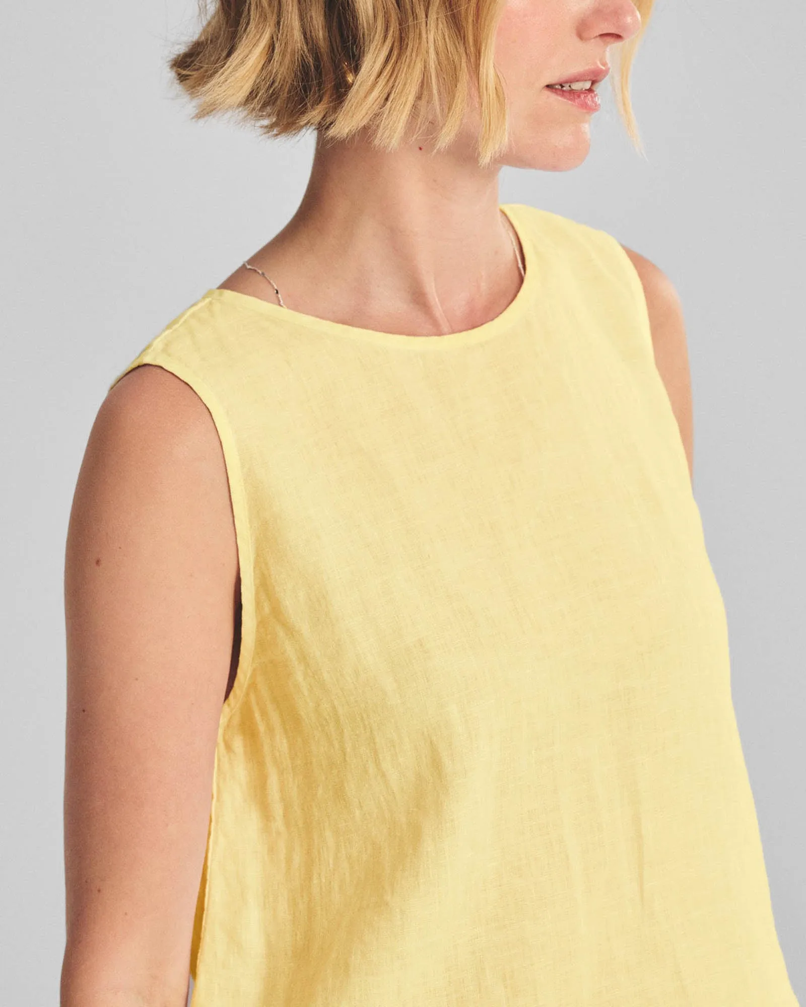 Maxine Linen Top sold by TNT Fashion product image thumbnail 3