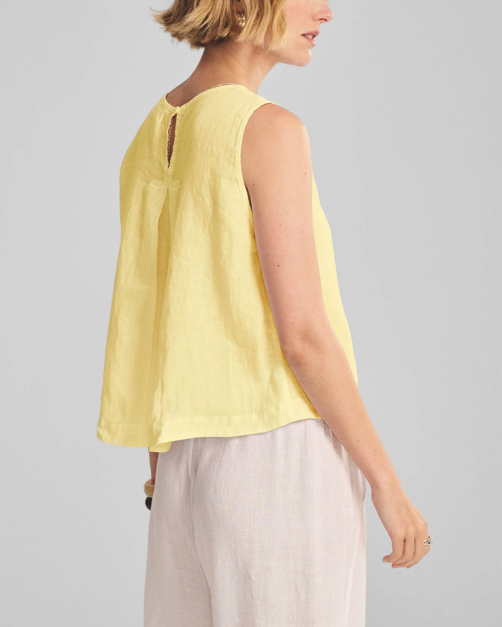 Maxine Linen Top sold by TNT Fashion product image thumbnail 2
