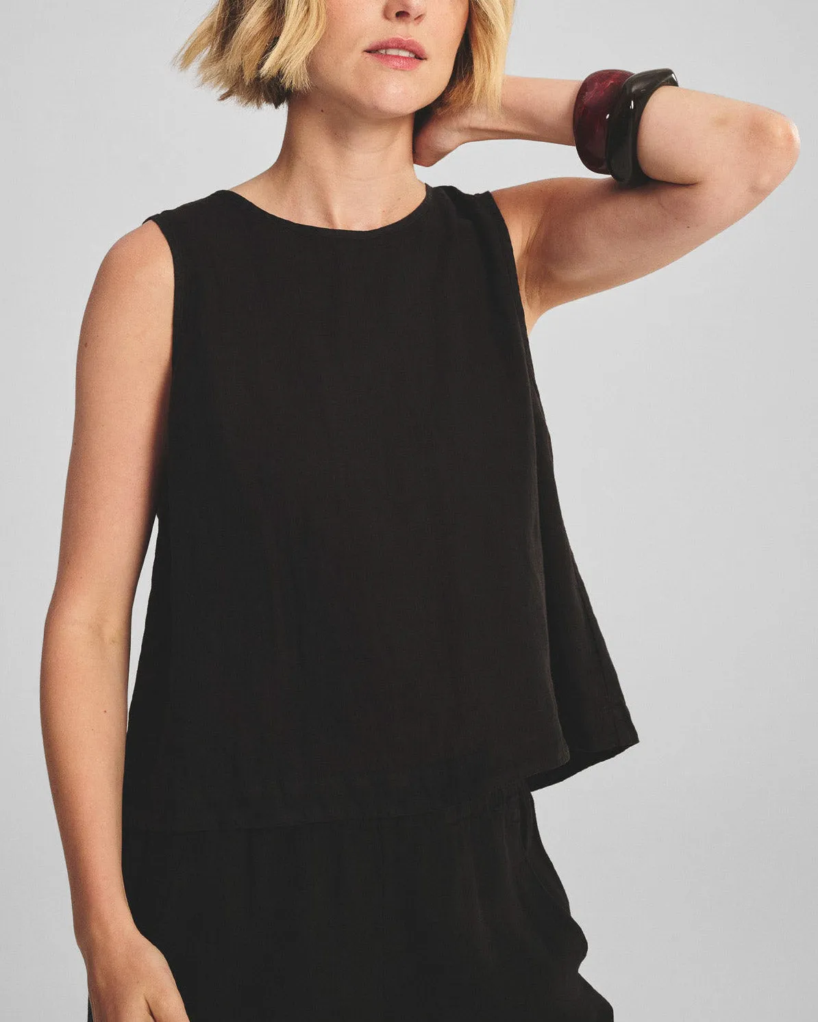 Linen Top sold by TNT Fashion product image thumbnail 3