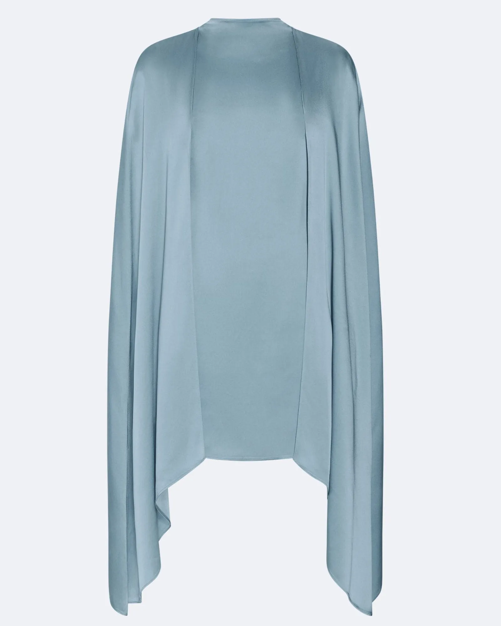 Satin Cape Sleeve Mini Dress sold by TNT Fashion product image thumbnail 4