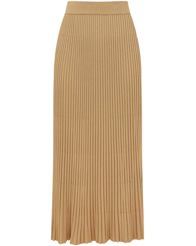 Luna Metallic Skirt sold by TNT Fashion