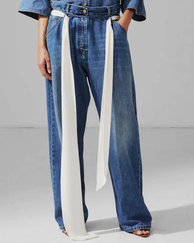 Dalila Foulard Jean made by DARKPARK