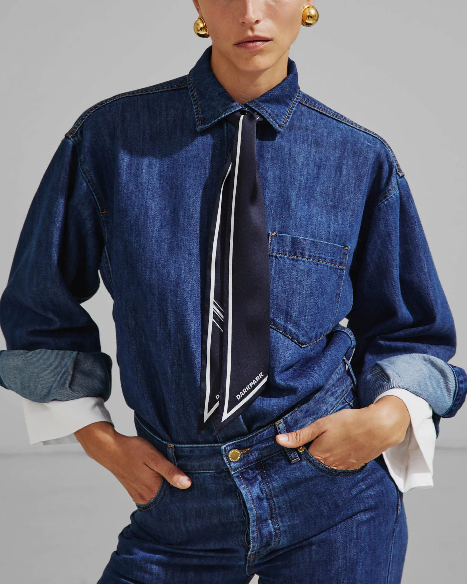 Anne Denim Shirt sold by TNT Fashion
