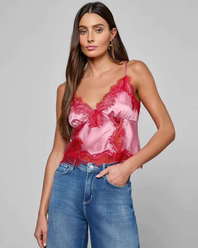Kimber Lace Insert Cami made by L'AGENCE