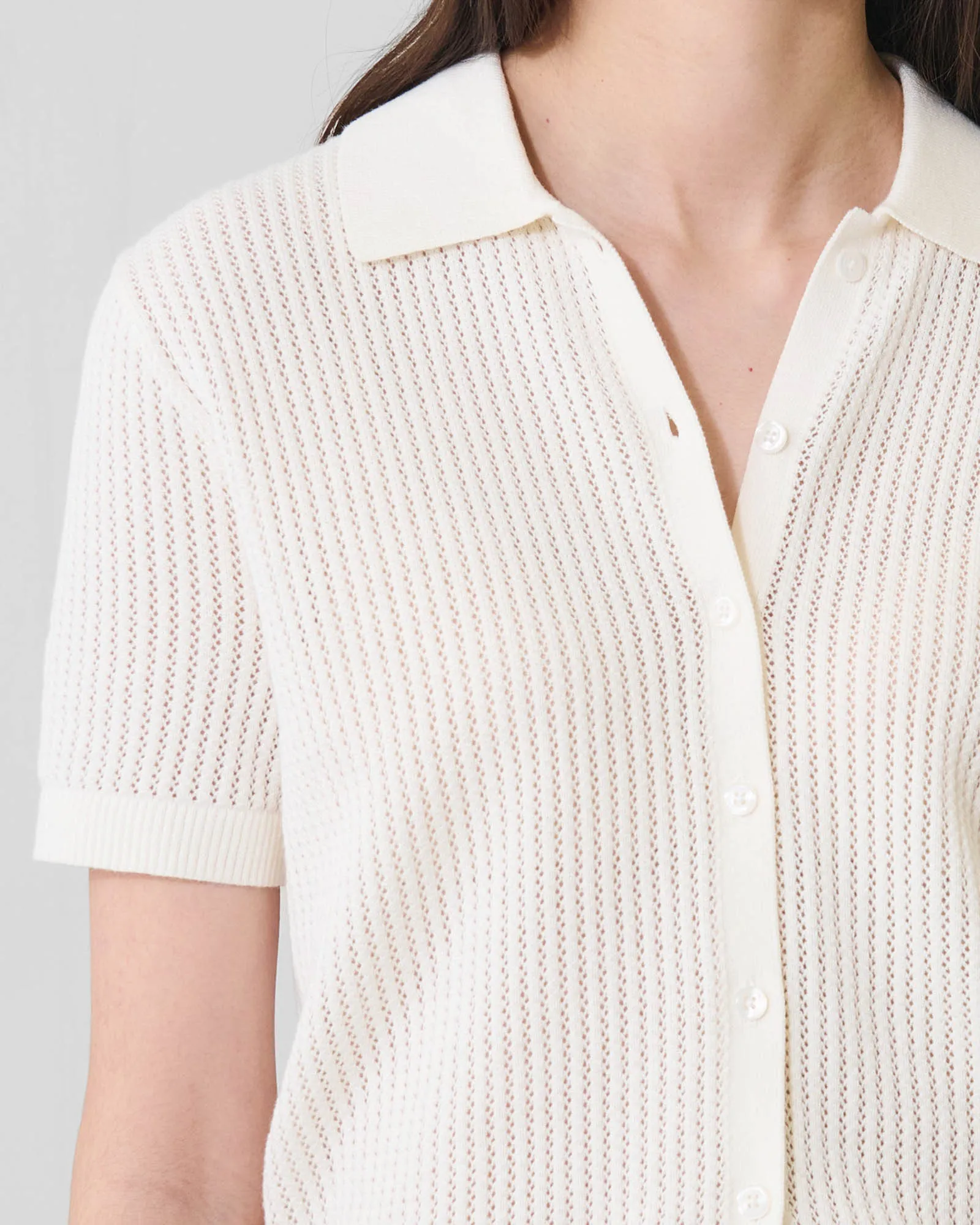 Cotton Cashmere Button-up Knit sold by TNT Fashion product image thumbnail 3