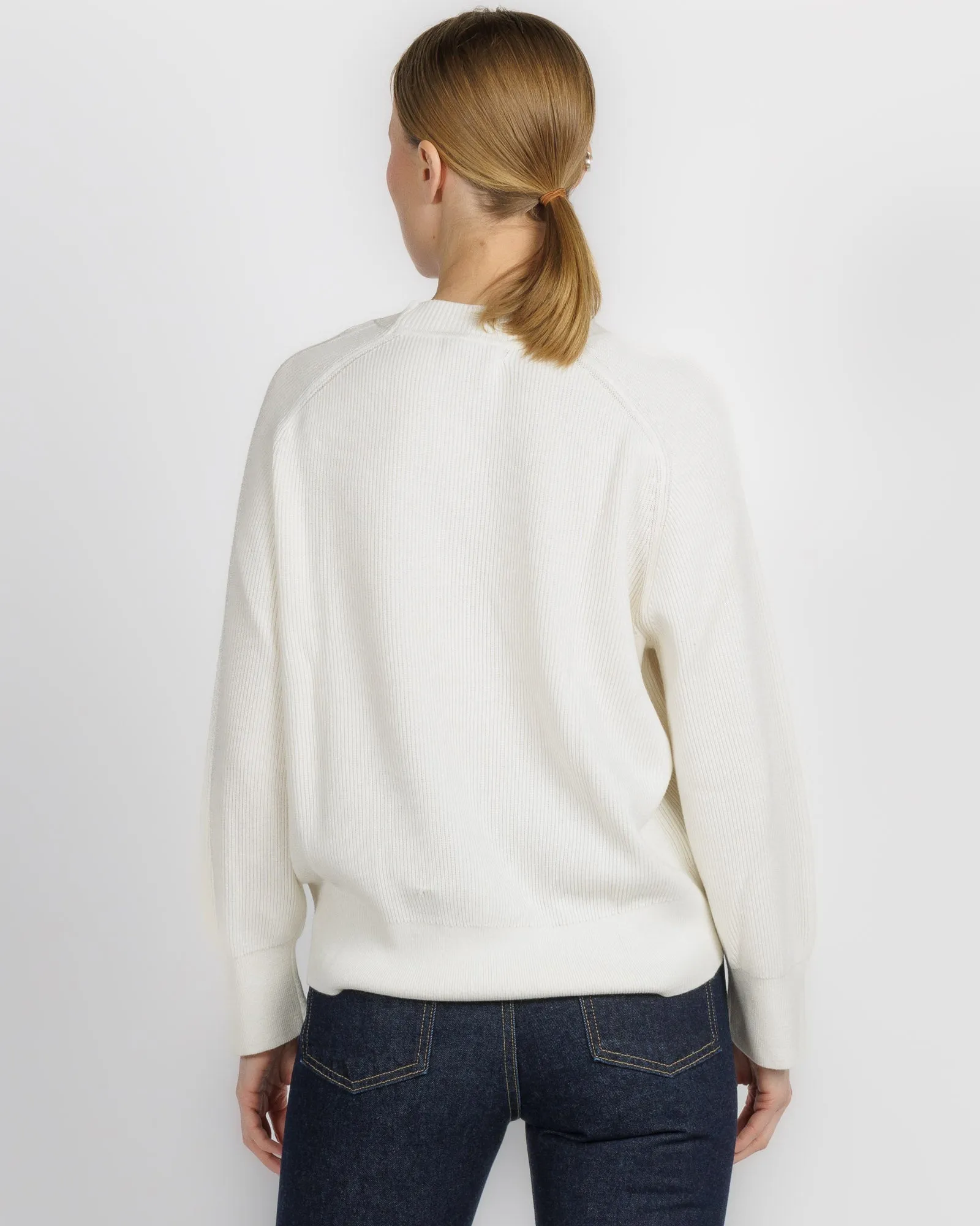 Long Sleeve Rib Raglan Vneck sold by TNT Fashion product image thumbnail 3