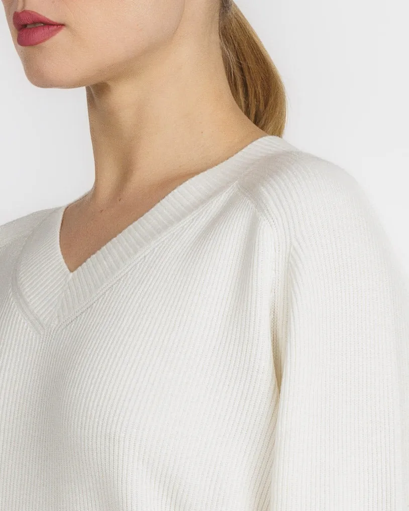 Long Sleeve Rib Raglan Vneck sold by TNT Fashion product image thumbnail 5