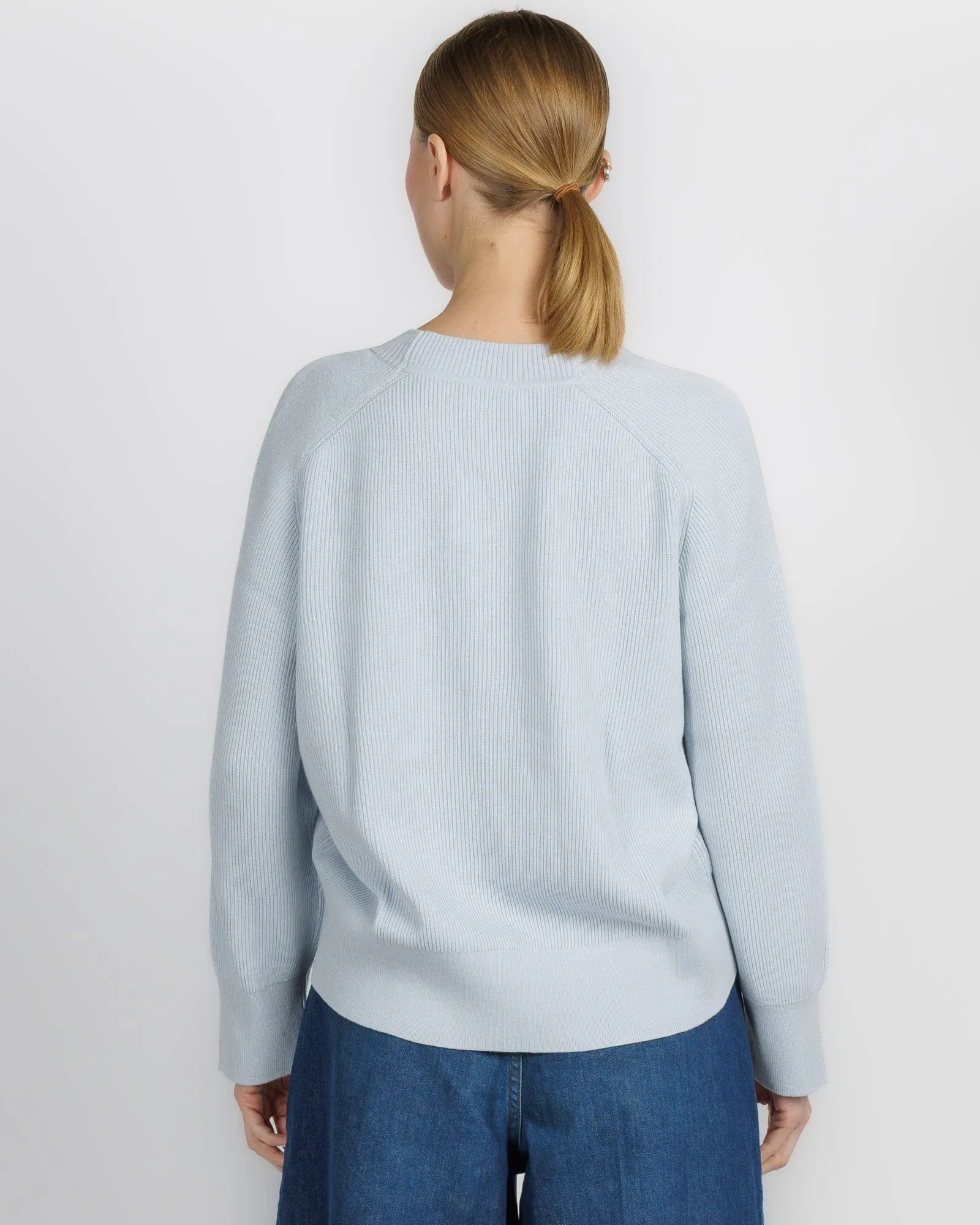 Long Sleeve Rib Raglan Vneck sold by TNT Fashion product image thumbnail 3