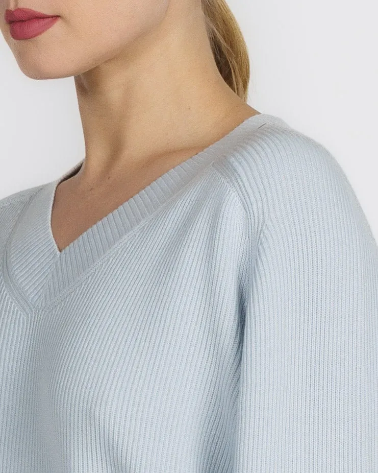 Long Sleeve Rib Raglan Vneck sold by TNT Fashion product image thumbnail 5