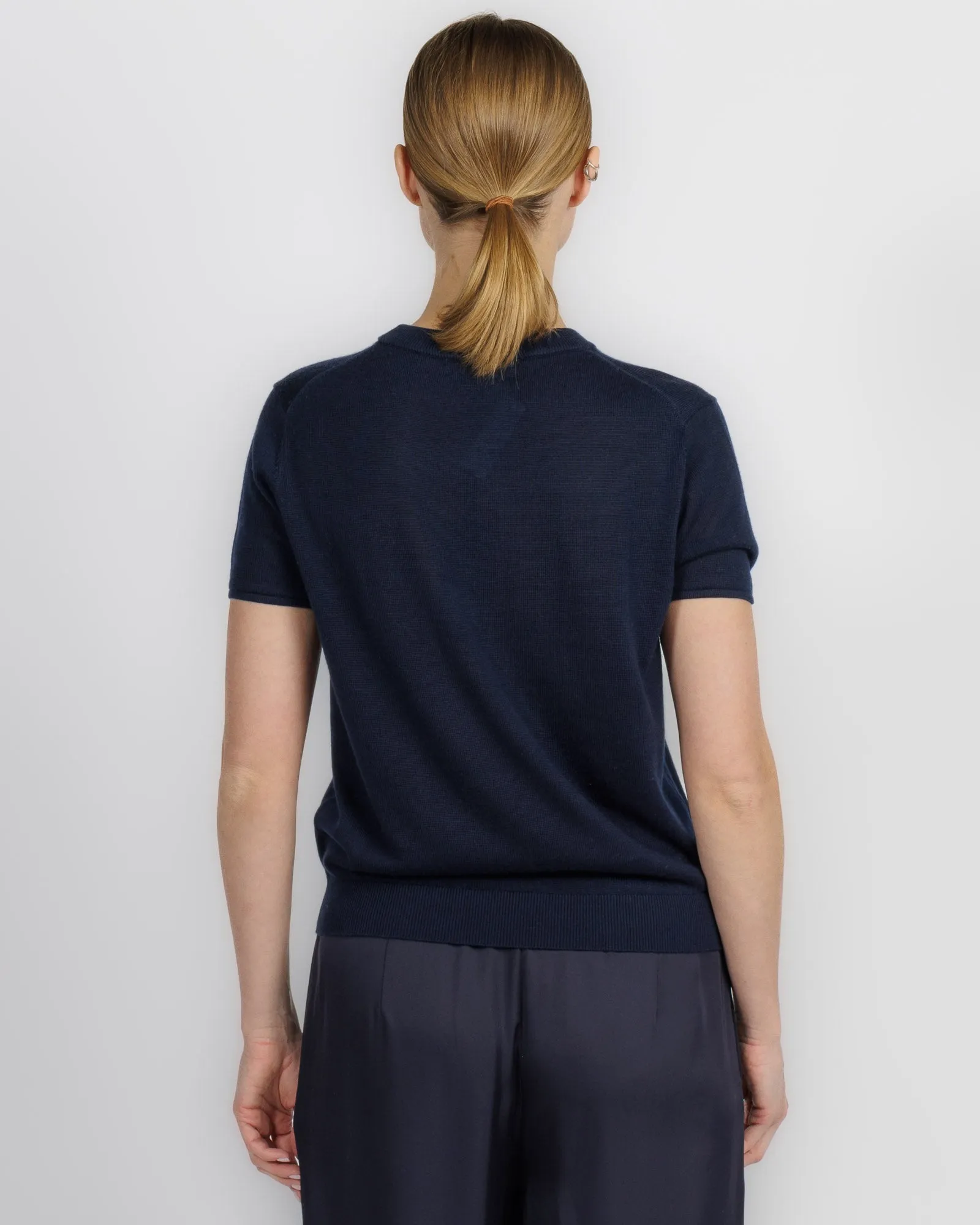 Short Sleeve Knit Crew Neck sold by TNT Fashion product image thumbnail 3