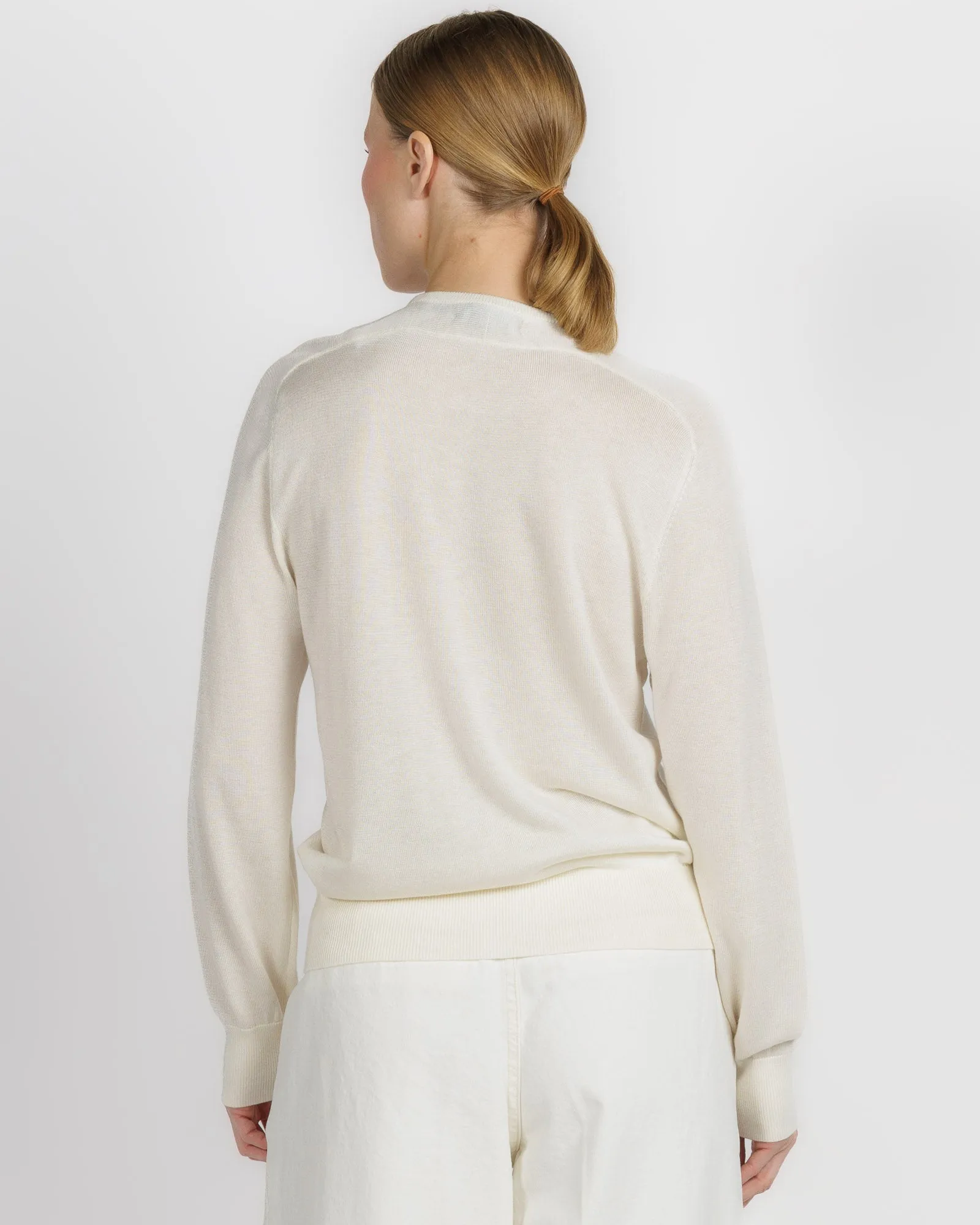 Long Sleeve Saddle Shoulder Crew sold by TNT Fashion product image thumbnail 3