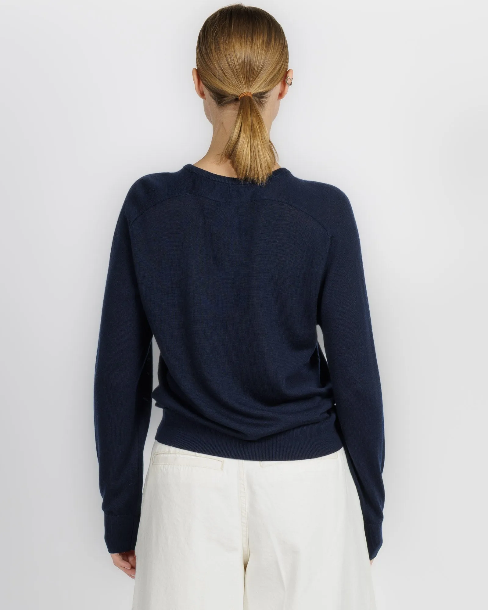 Long Sleeve Saddle Shoulder Crew sold by TNT Fashion product image thumbnail 4