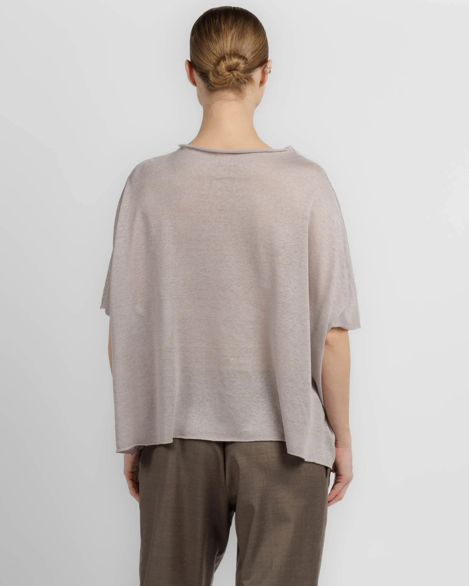 Asymmetric Knit T-Shirt sold by TNT Fashion product image thumbnail 3