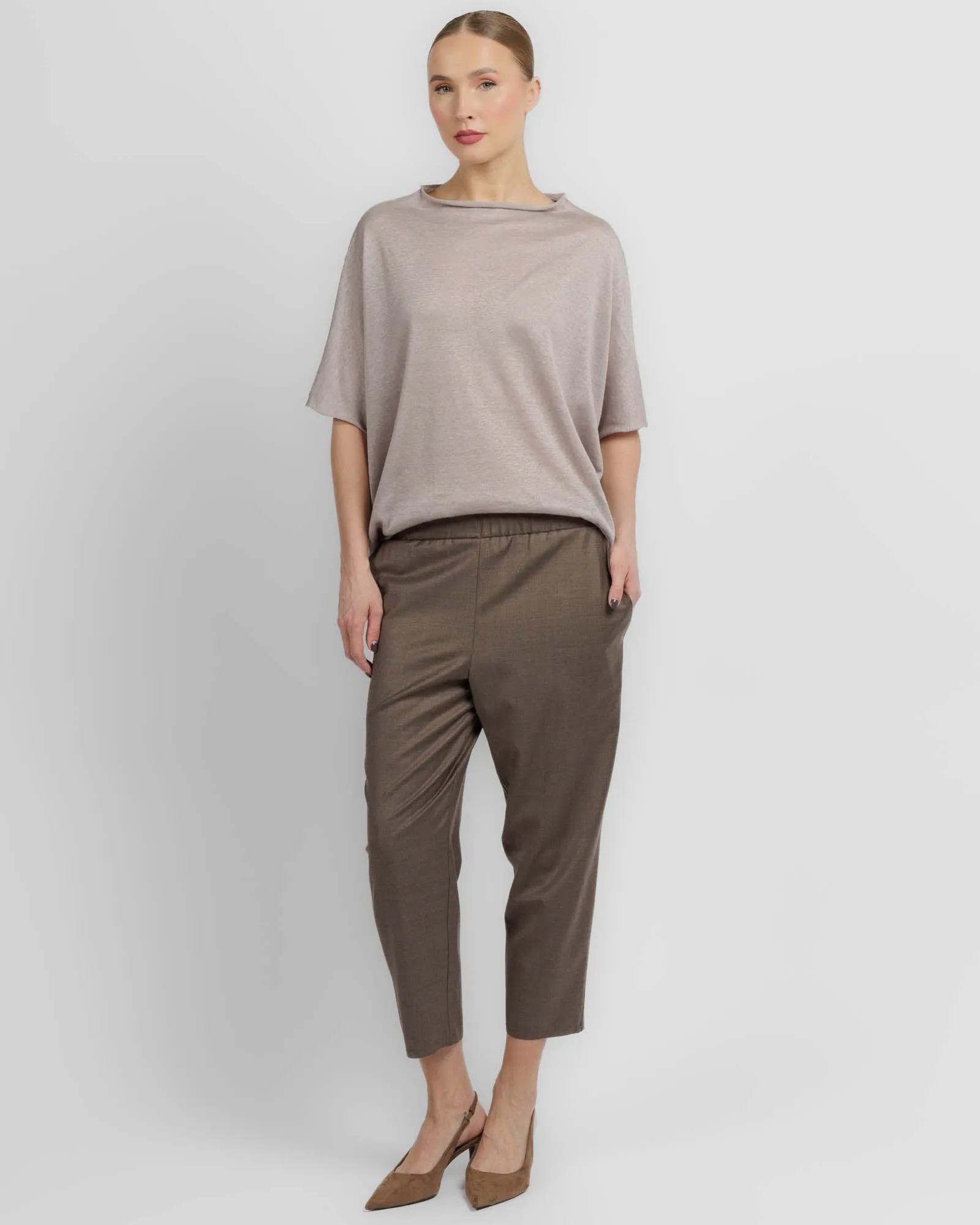 Asymmetric Knit T-Shirt sold by TNT Fashion product image thumbnail 2