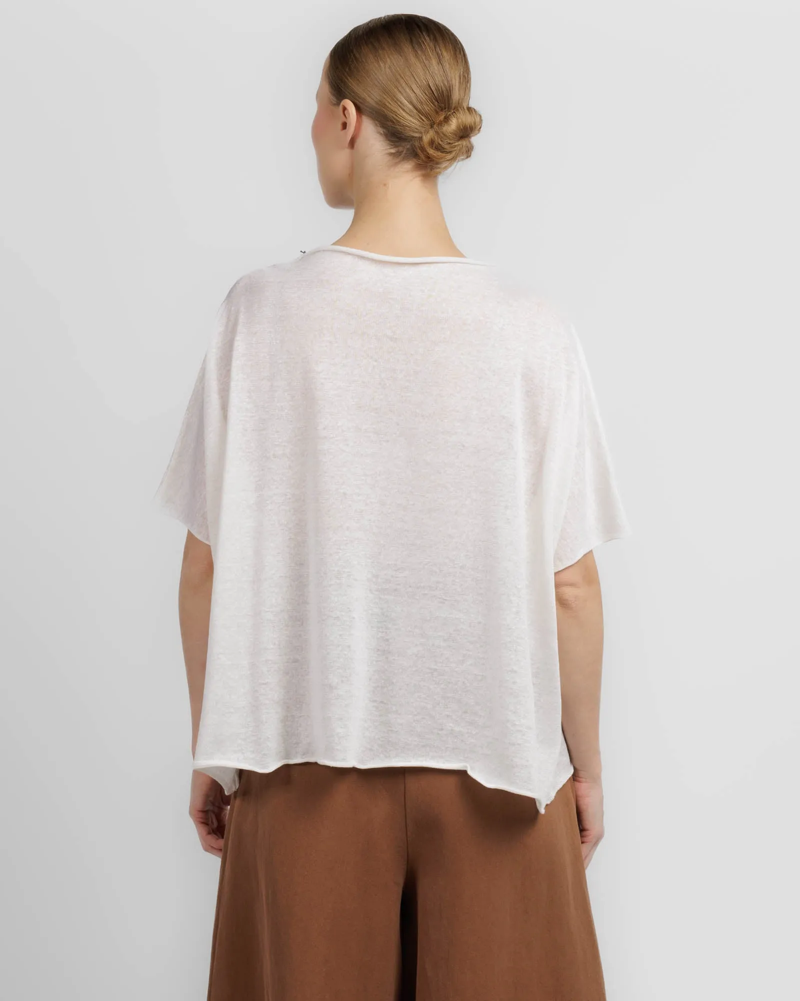 Asymmetric Knit T-Shirt sold by TNT Fashion product image thumbnail 3